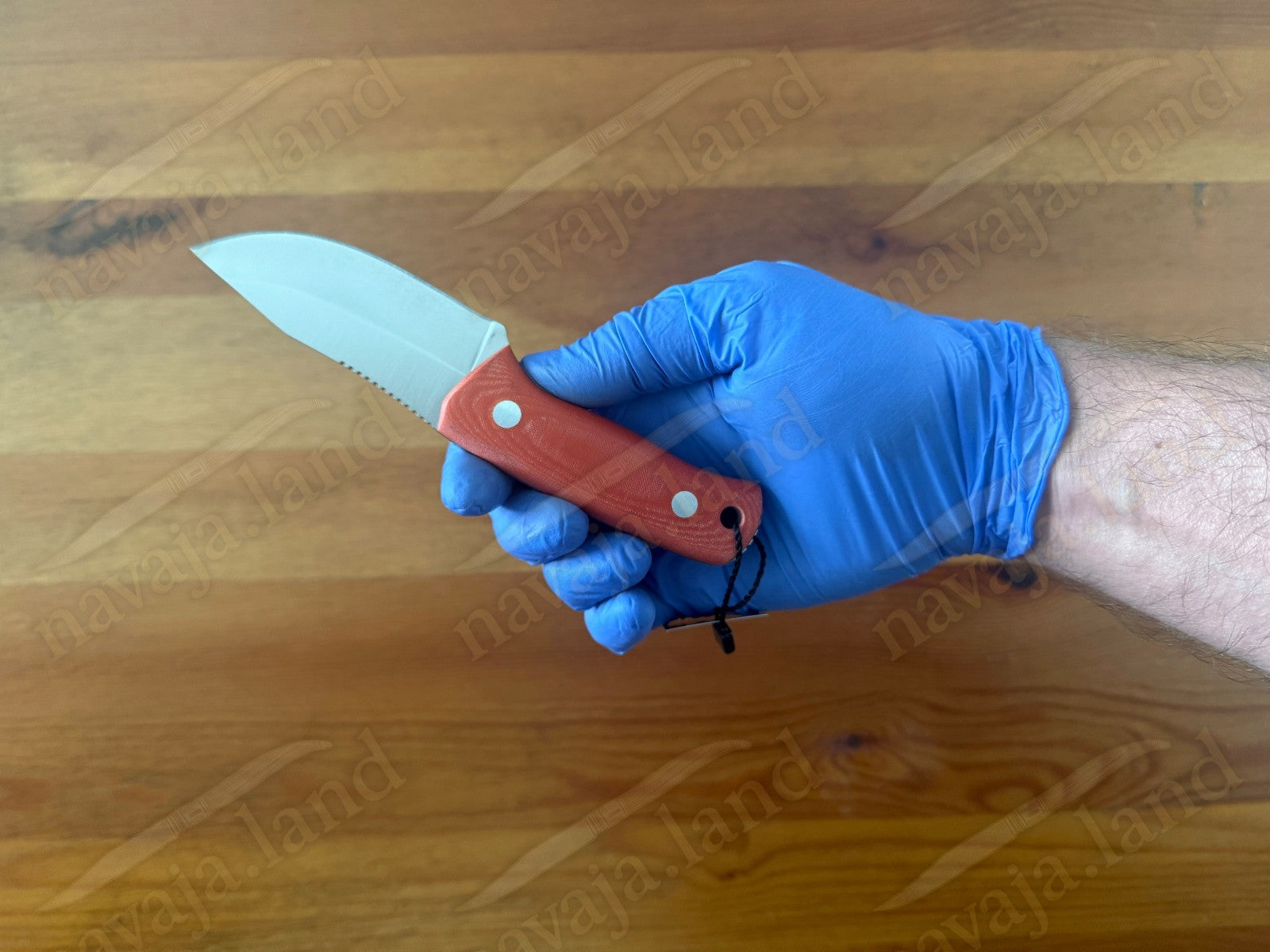 Joker Erizo TS1 Survival Knife 2.95” Böhler N695 Blade Red Micarta Handle -Spain