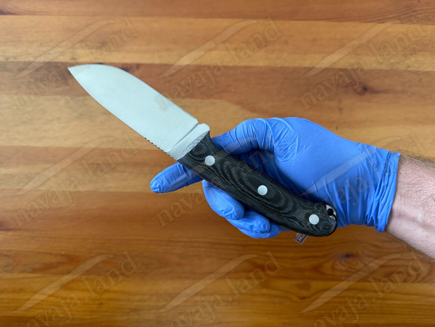 Joker Ursus Survival Knife Böhler N695 Black Micarta Full Tang + Leather Sheath