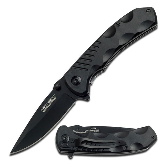 4.5" Tac-Force Spring Assisted Folding Pocket Knife Nylon Fiber Handle