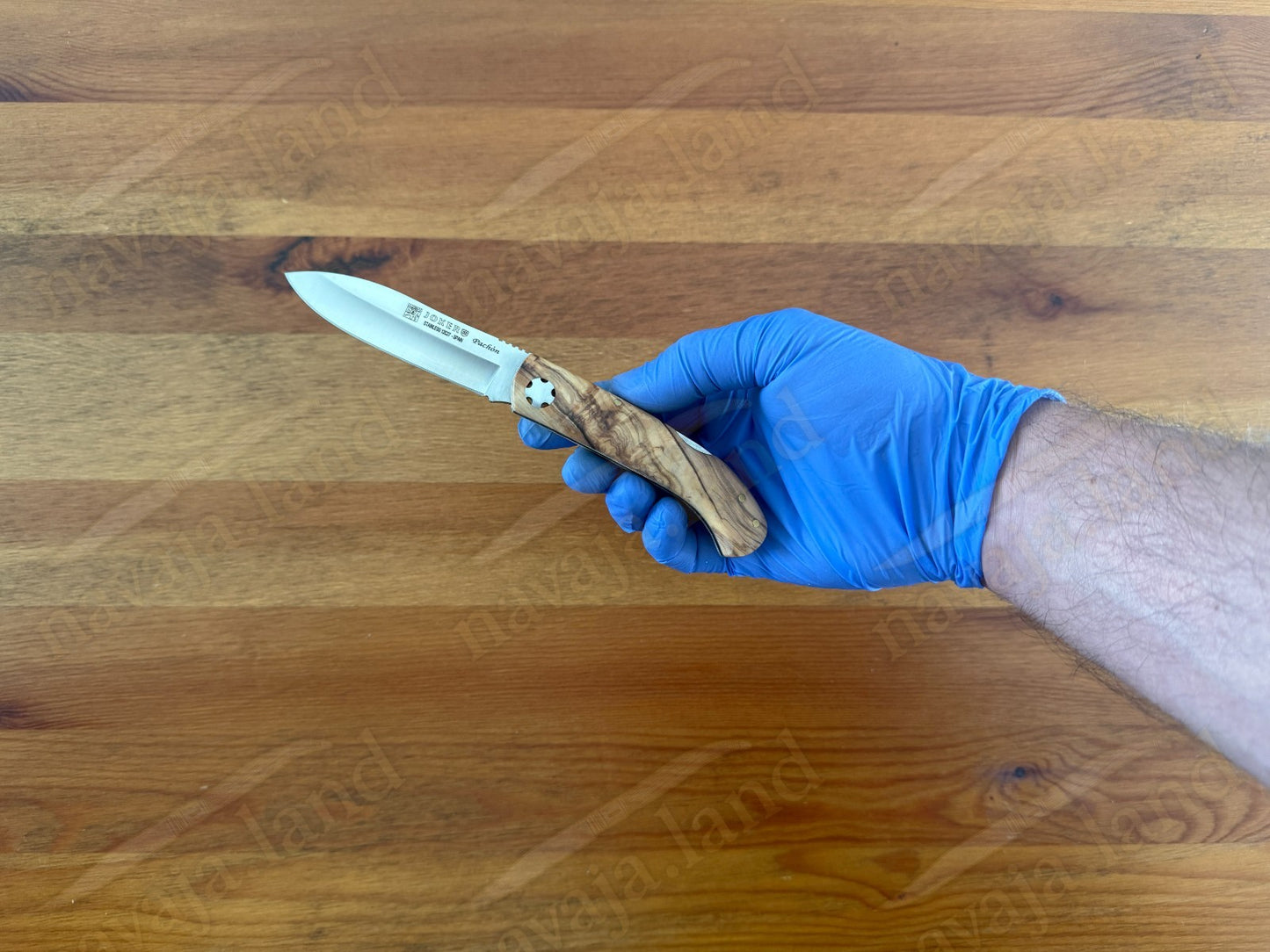 Joker Pachón Sports Pocket Folding Knife Olive Wood Sandvik 12C27 3.14” Blade