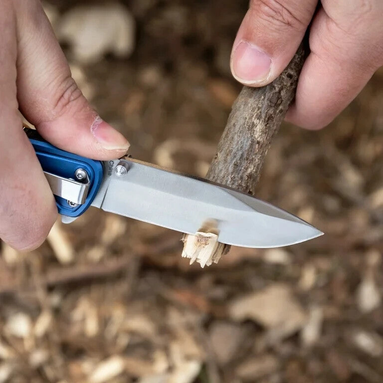 Ozark Trail 7-inch Full Length Folding Pocket Knife 3-inch Stainless Steel Blade