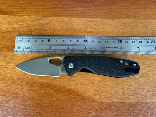 2.5" Stainless Steel Blade Pocket Knife Fiberglass Handle Pocket Clip From Spain