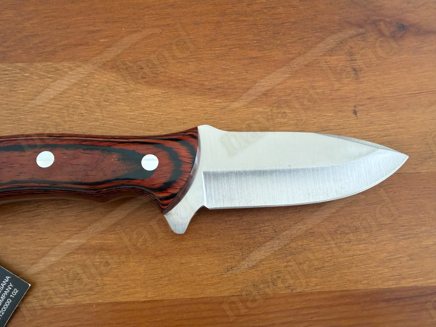 Joker Venado – Survival & Hunting Knife (Red Wood Handle) Made in Spain
