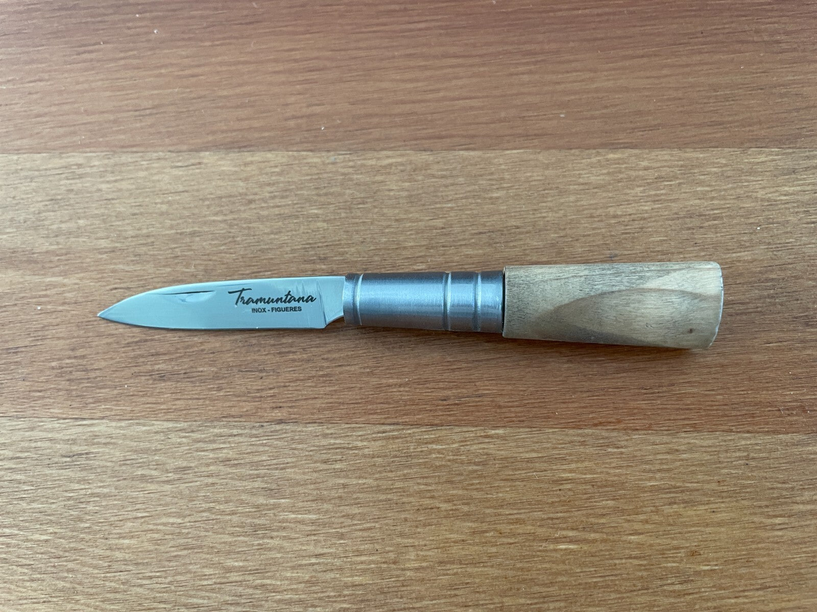 1.96" 420 Steel Navaja Tramuntana Pocket Knife Olive Wood Handle From Spain