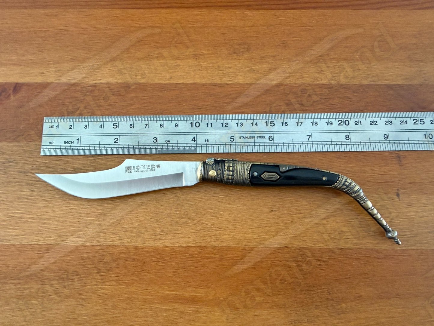 4” Albacete Navaja Joker Arabian Knife Zamak Handle Handmade Slipjoint Spain
