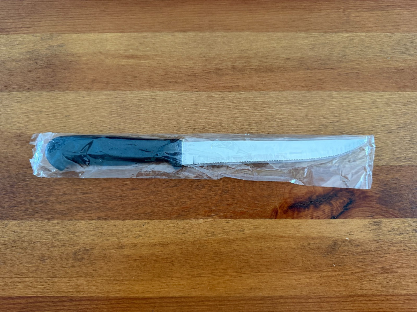 Cuperinox Kitchen Knife 6 in Serrated Blade with Plastic Handle From Spain