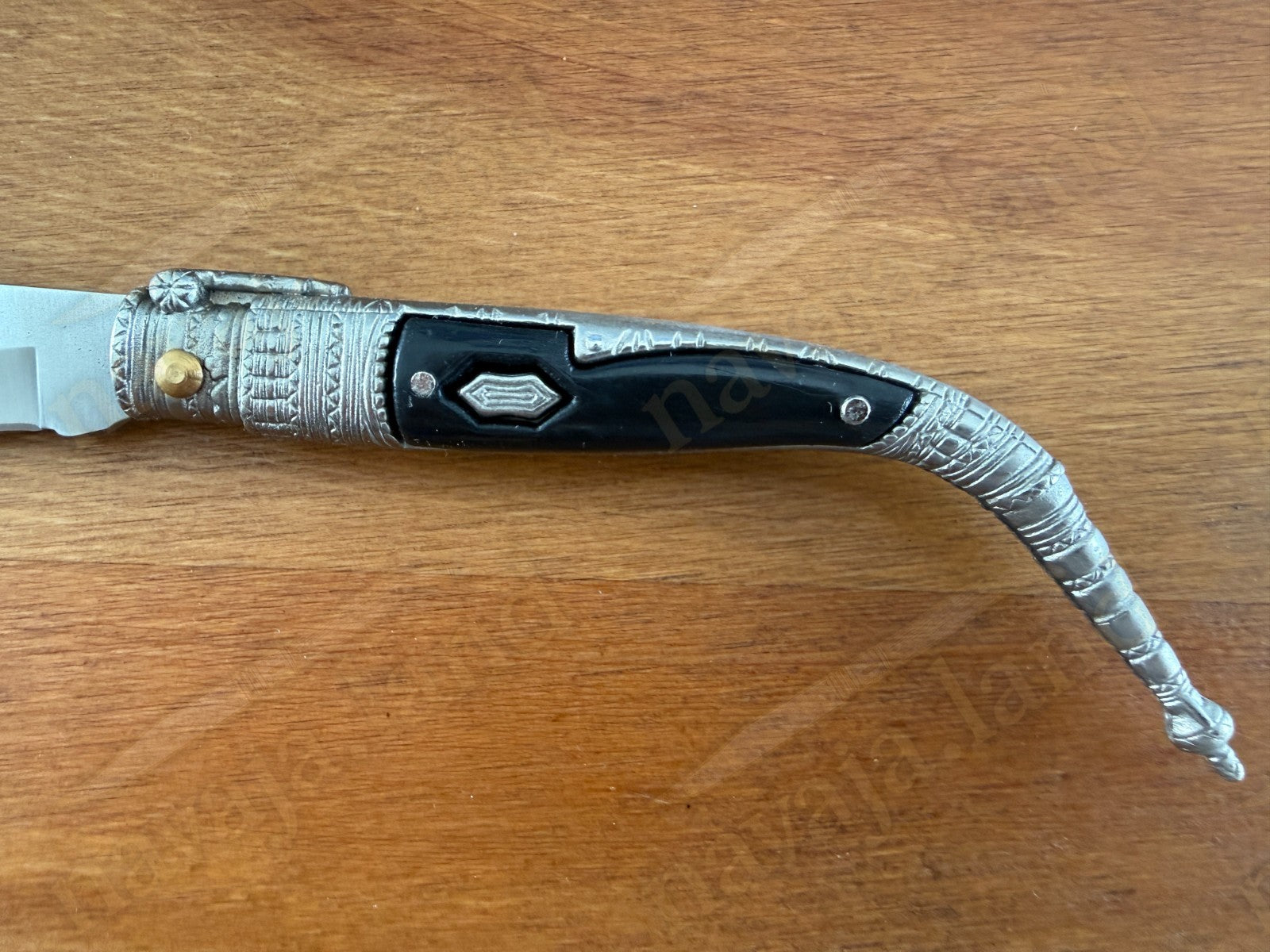 3.3” Albacete Navaja Joker Sevillana Knife Zamak Handle Handmade Slipjoint Spain