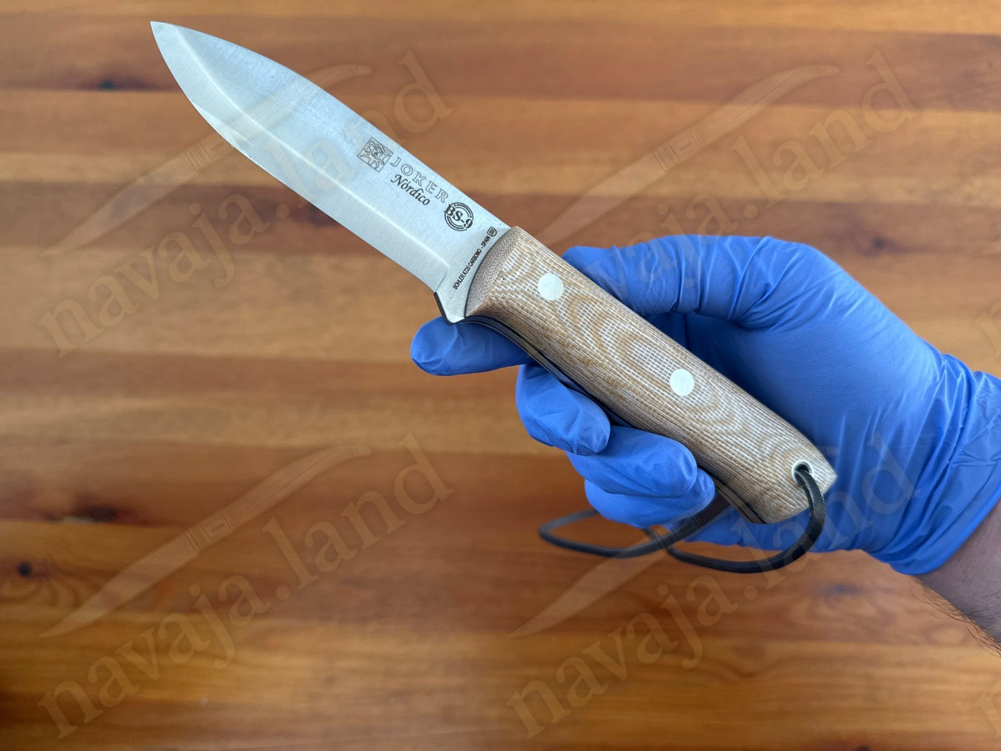 Joker BS9 Nórdico Bushcraft Knife – Micarta Handle + Firesteel – Made in Spain