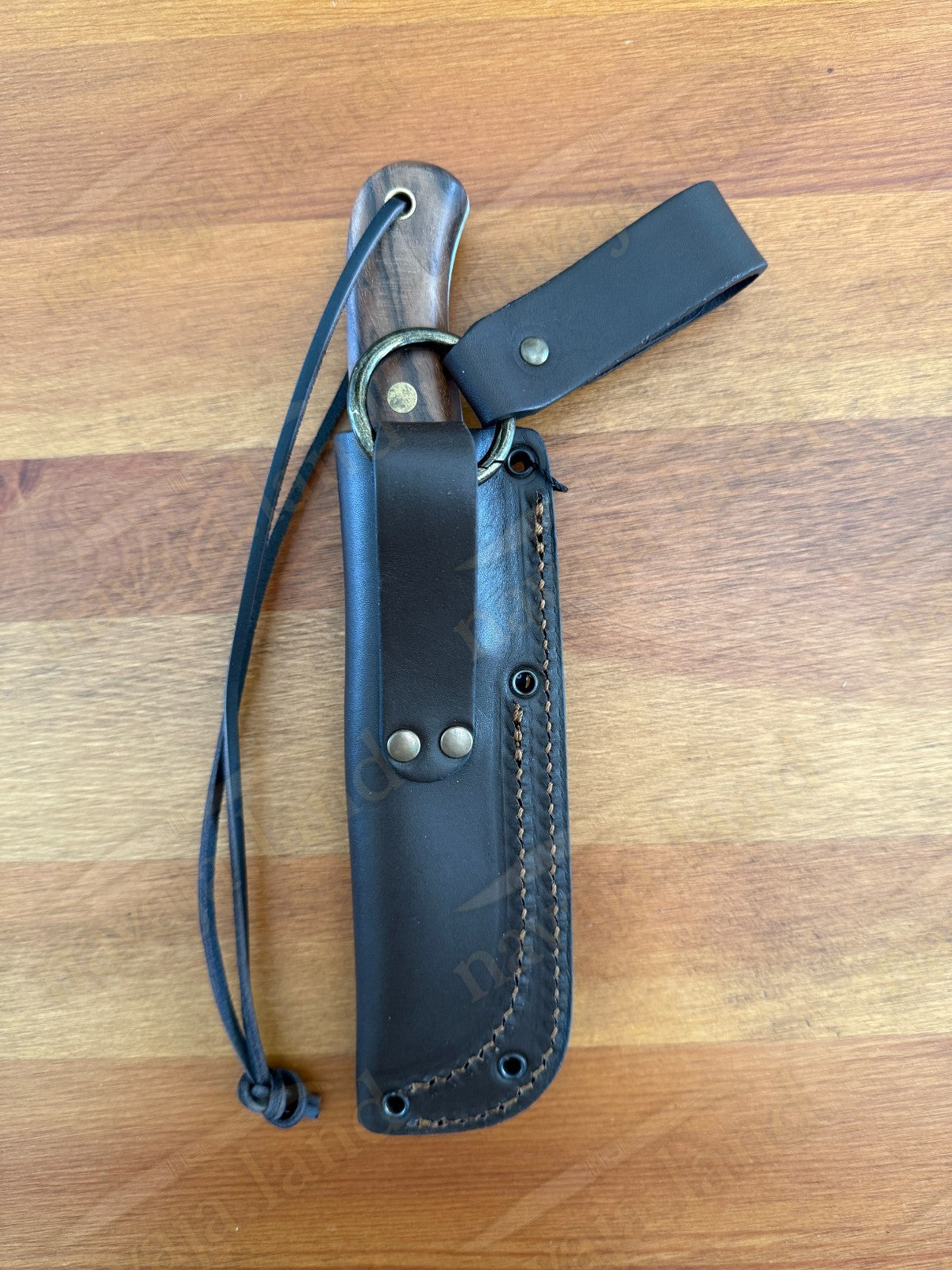 Joker Campero Bushcraft Fixed Knife 4.13" Böhler K720 Carbon Steel Walnut Handle