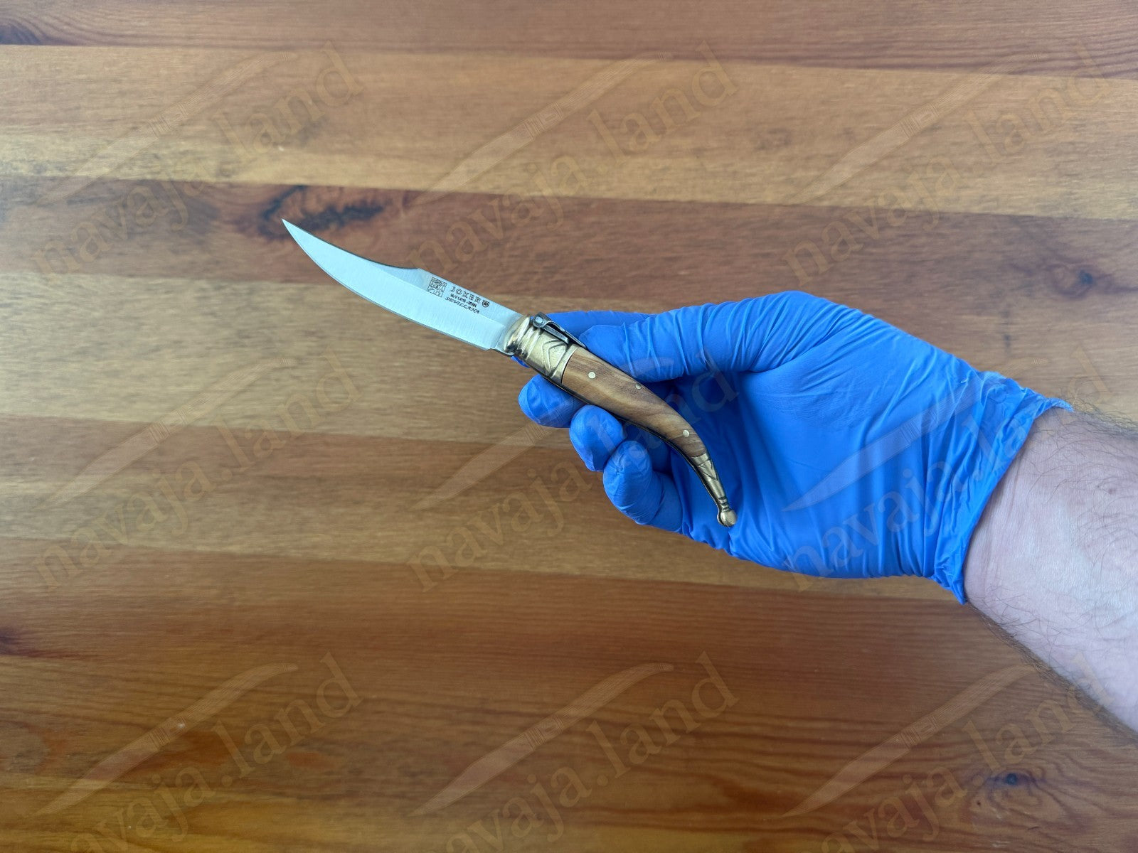 3” Navaja Joker Sevillana Knife Olive Wood Handle High Quality Handmade in Spain