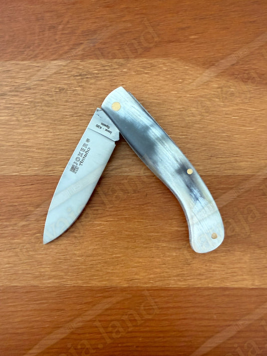 Joker Pocket Knife – Bull Horn Handle | 2.75” Blade | Slipjoint | Made in Spain
