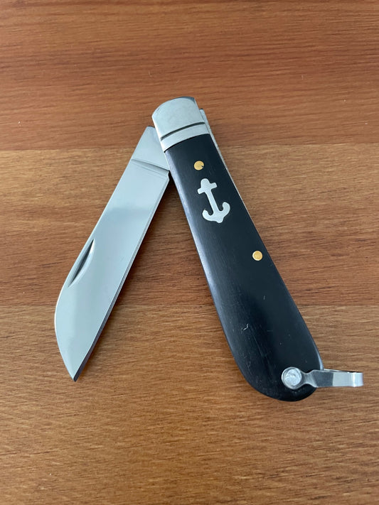 3.14" Sailor Marinera Folding Pocket Knife Parrot Tip Plastic Scales - Spain