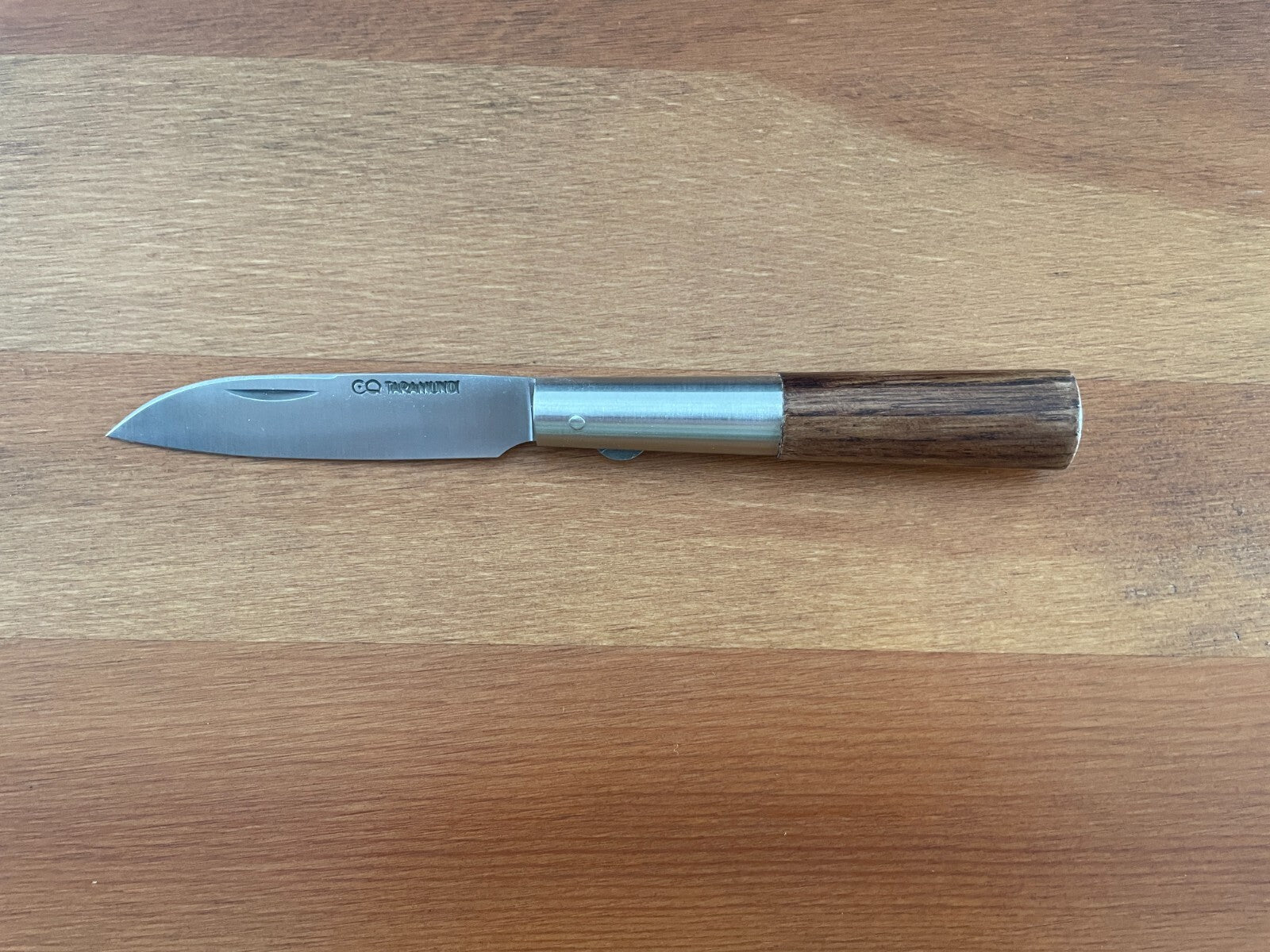 3.2" CQ Taramundi Pocket Knife Chestnut Wood Handle Made in Asturias Spain