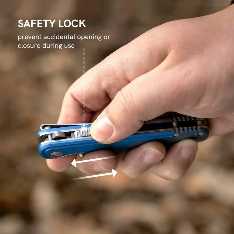 Ozark Trail 7-inch Full Length Folding Pocket Knife 3-inch Stainless Steel Blade