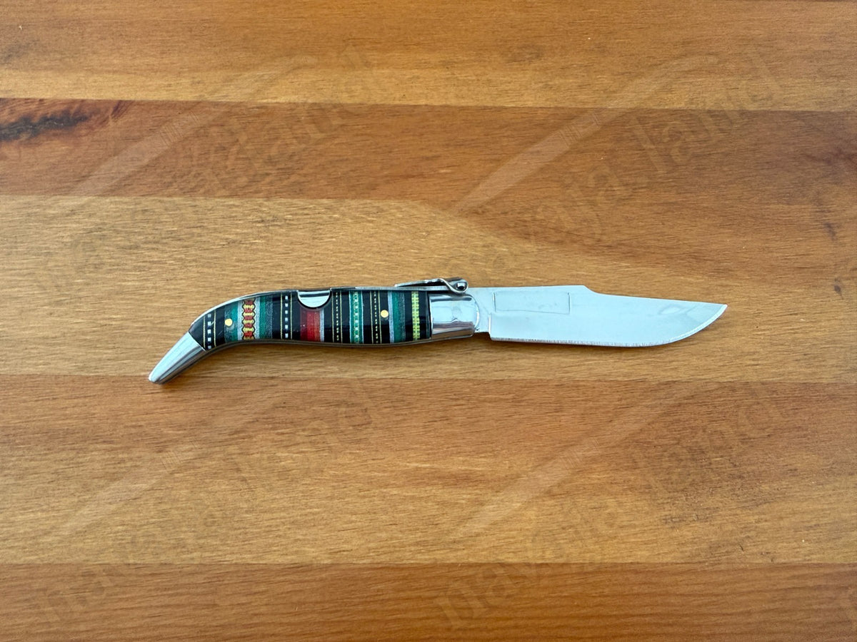 3.2” Spanish Classic Navaja Teja Albacete Style Pocket Knife Plastic Scales