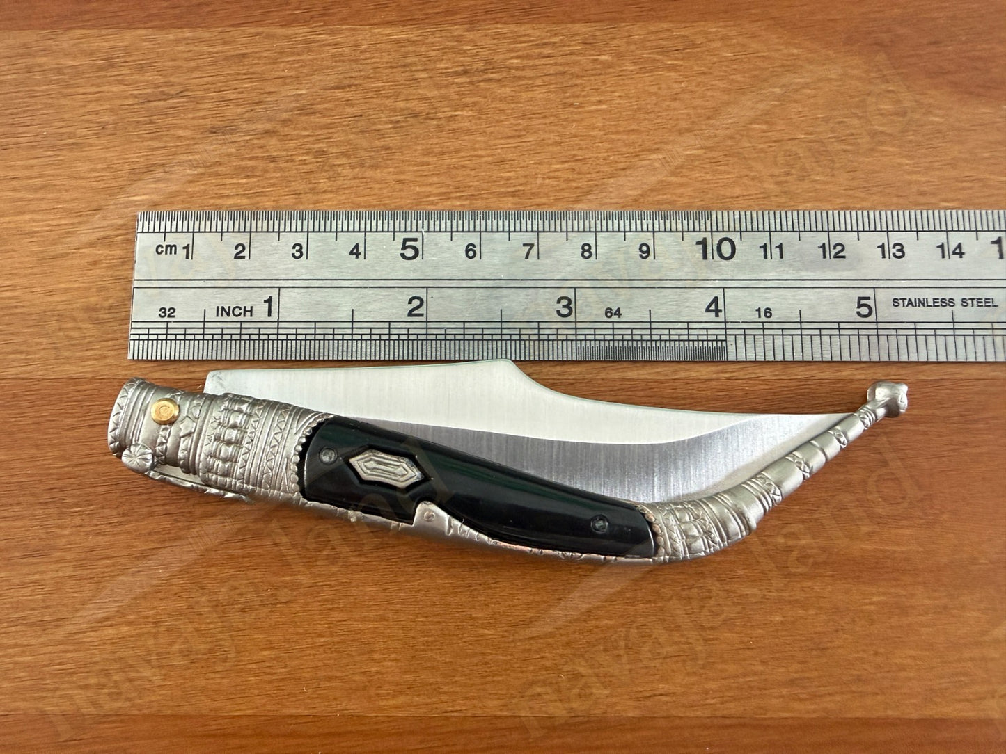 4” Albacete Navaja Joker Arabian Knife Zamak Handle Handmade Slipjoint Spain