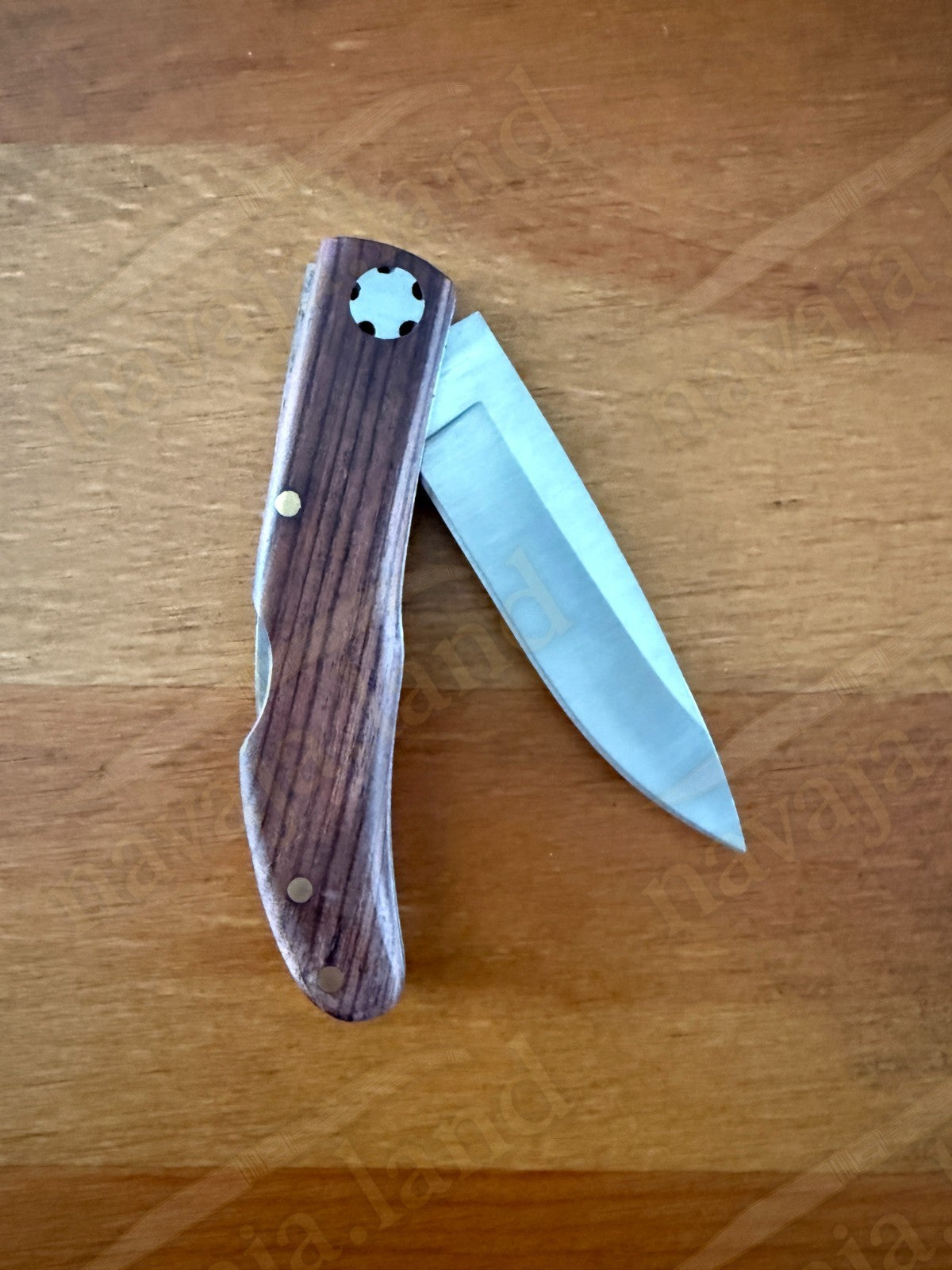 2.5” Joker Setter Hunting Folding Knife (Rosewood Handle) Lockback From Spain