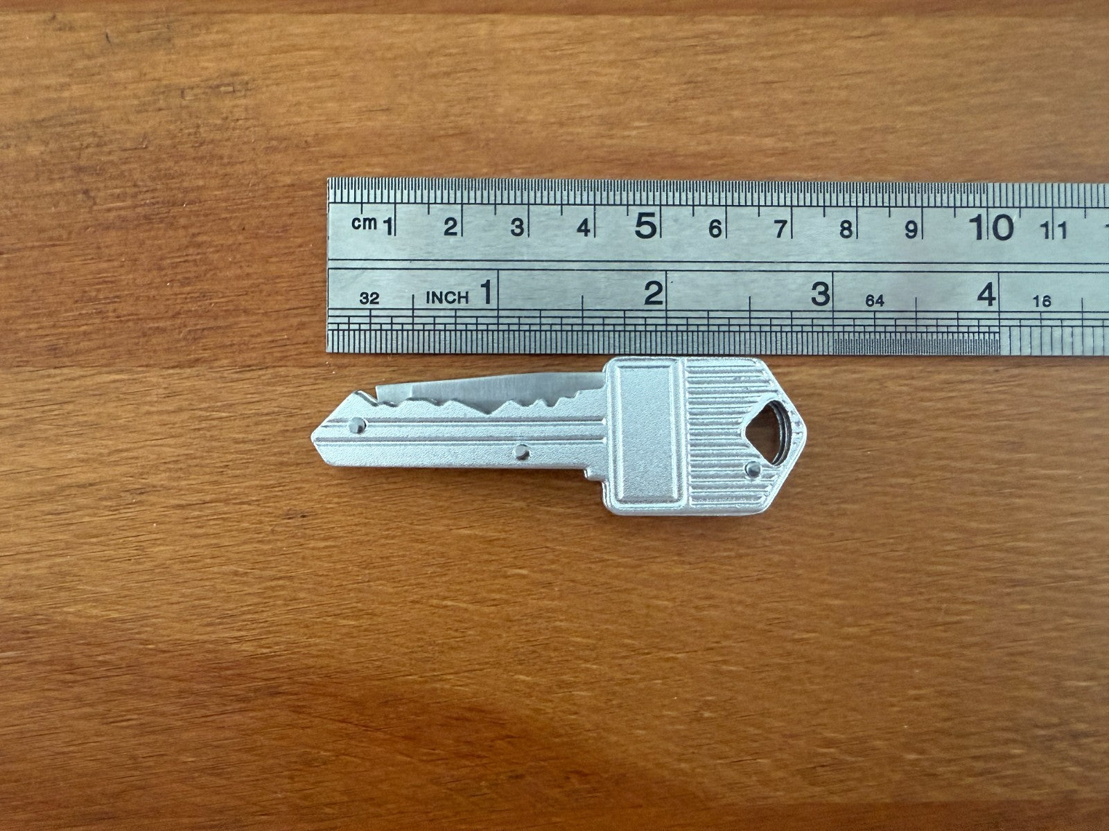 Keychain Compact Mini Folding Knife Stainless Blade Aluminum Handle From Spain