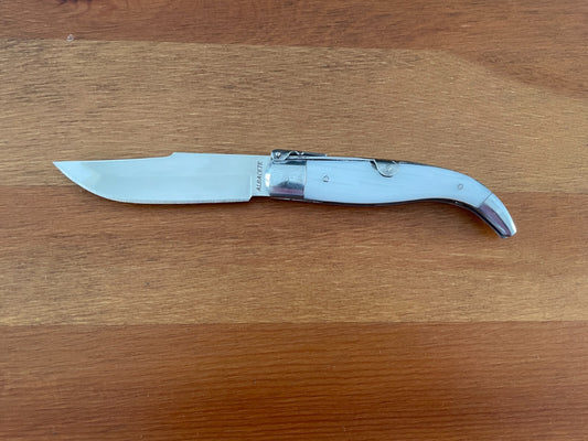 3.3" Spanish Navaja Pocket Knife Celluloid Scales Handcrafted High Quality