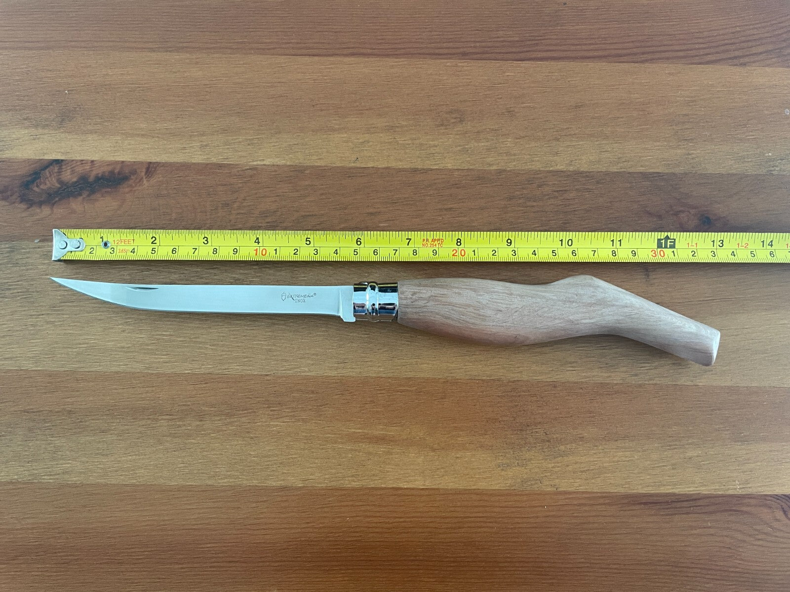 5.8" Navaja Ham Folding Knife Spanish Extremeña Goat Hoof Handle Girolock