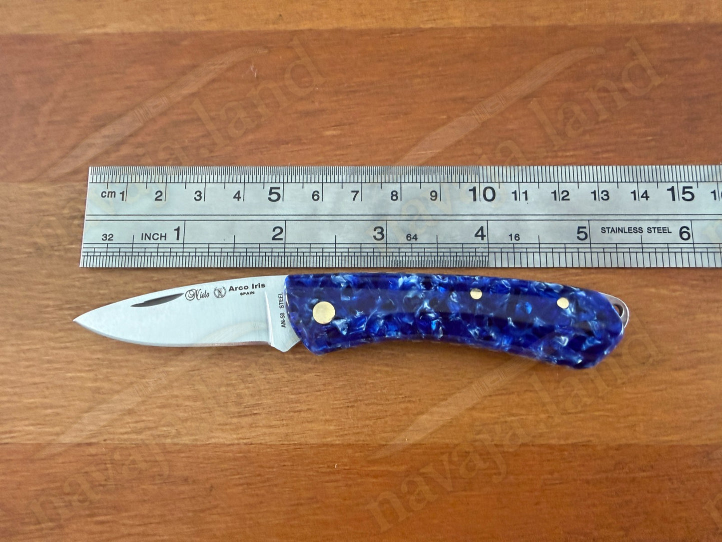 Miguel Nieto ARCO IRIS Spanish Pocket Knife 2 in. Blade AN-58 Steel From Spain