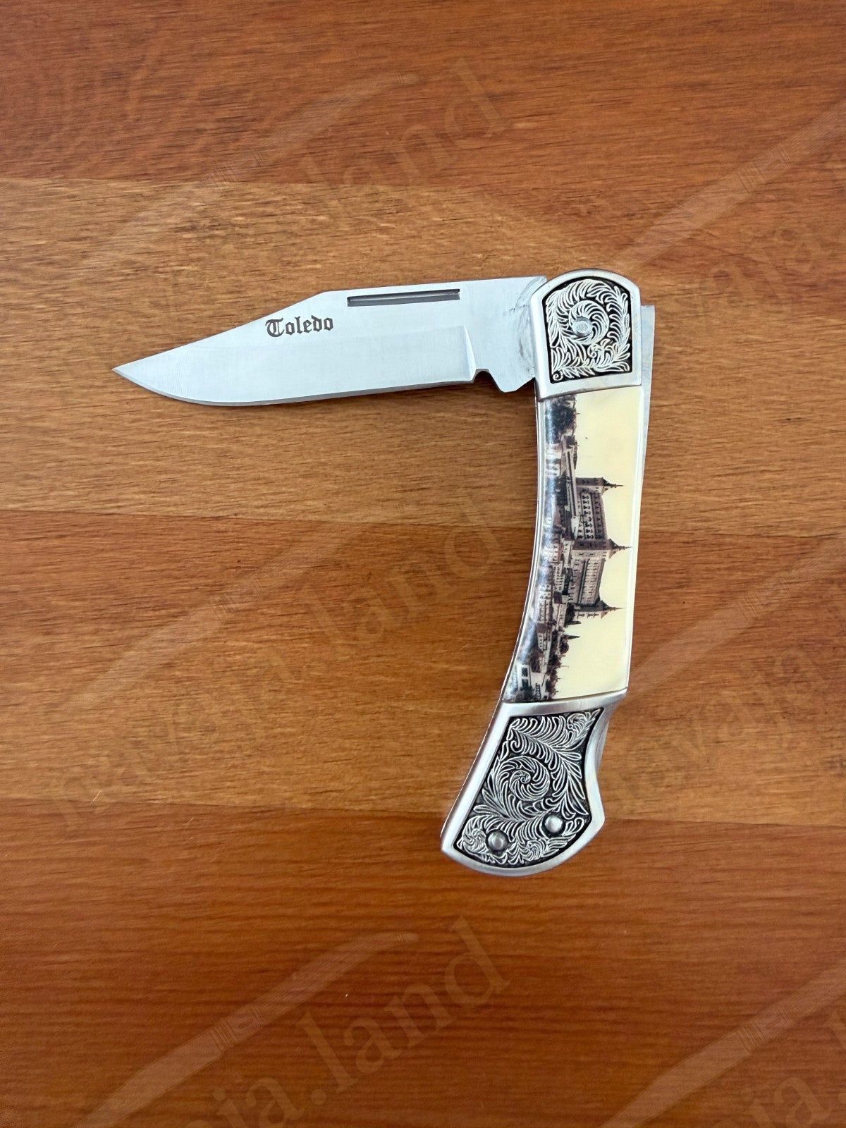 Alcazar de Toledo Folding Knife – 3.15” Stainless Steel Blade Lockback Mechanism