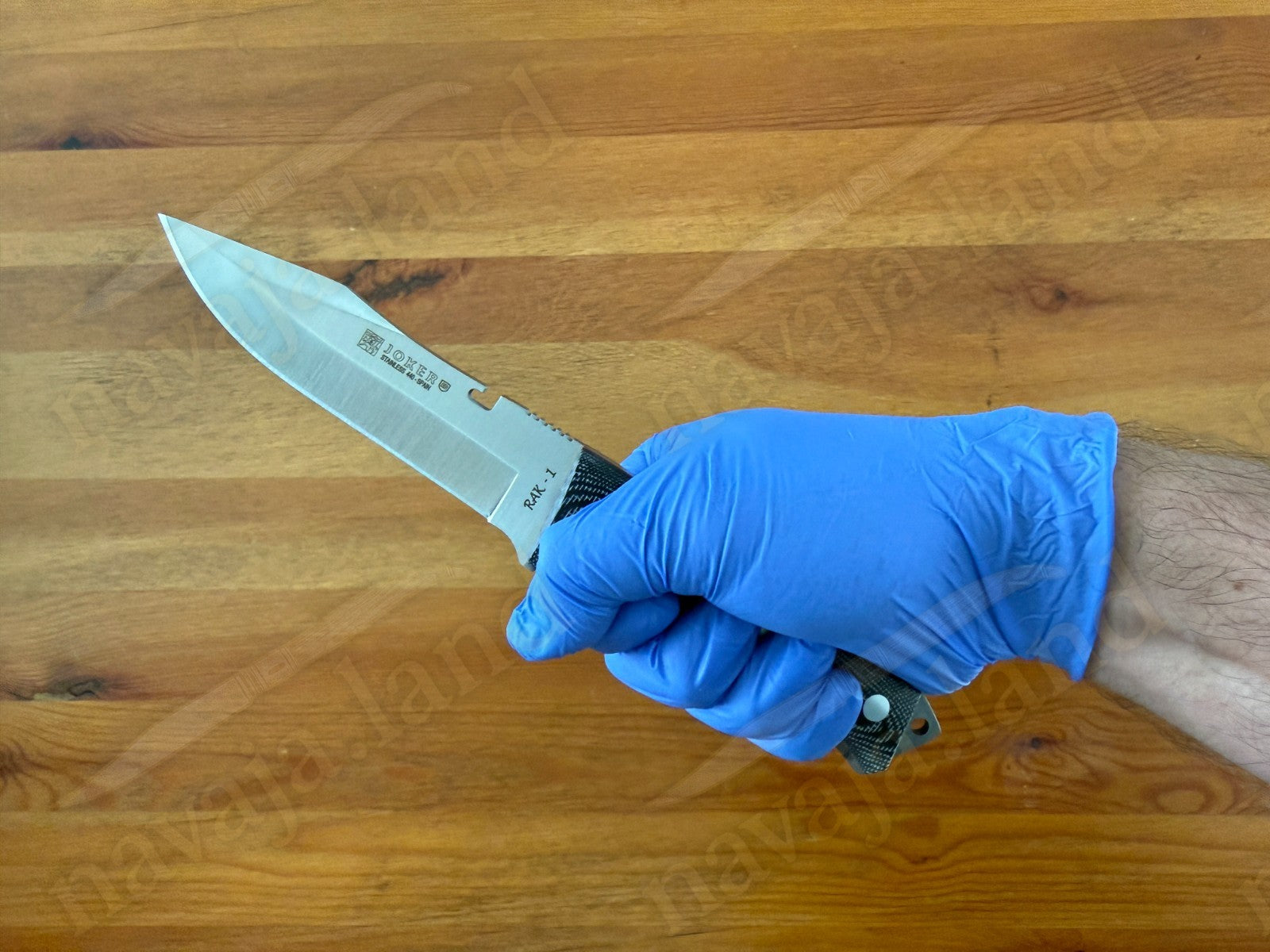 Joker RAK-1(3) Tactical Knife Full Tang | 440 Steel | Micarta Handle From Spain