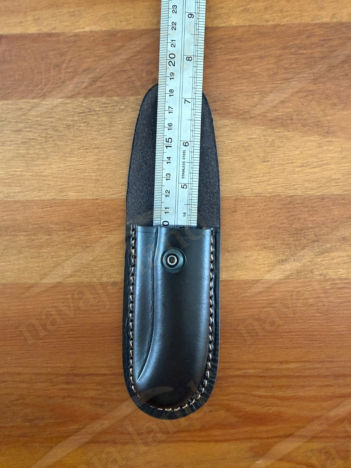 Joker Leather Sheath for Laguiole Pocket Knife (127 x 45 mm / 5" x 1.77")
