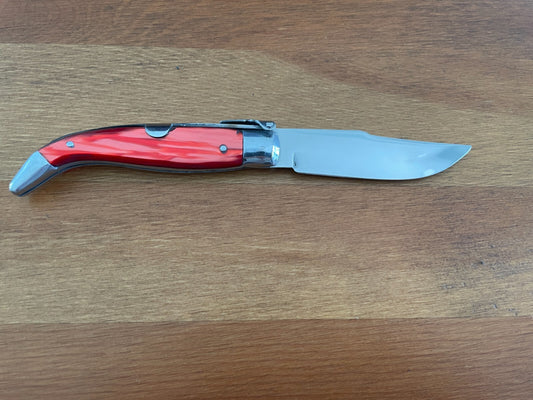 3.3" Spanish Navaja Pocket Knife Celluloid Scales Handcrafted in Spain US Seller