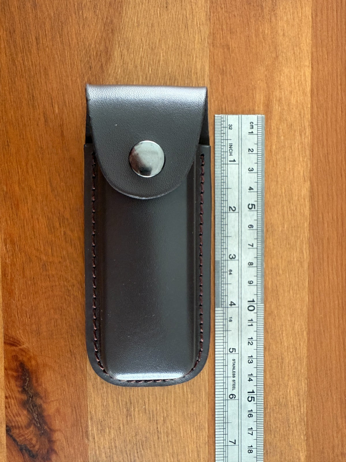 Leather Sheath for Folding Knives 4 x 13 cm (1.6 x 5.1 in) Belt Pouch Knife