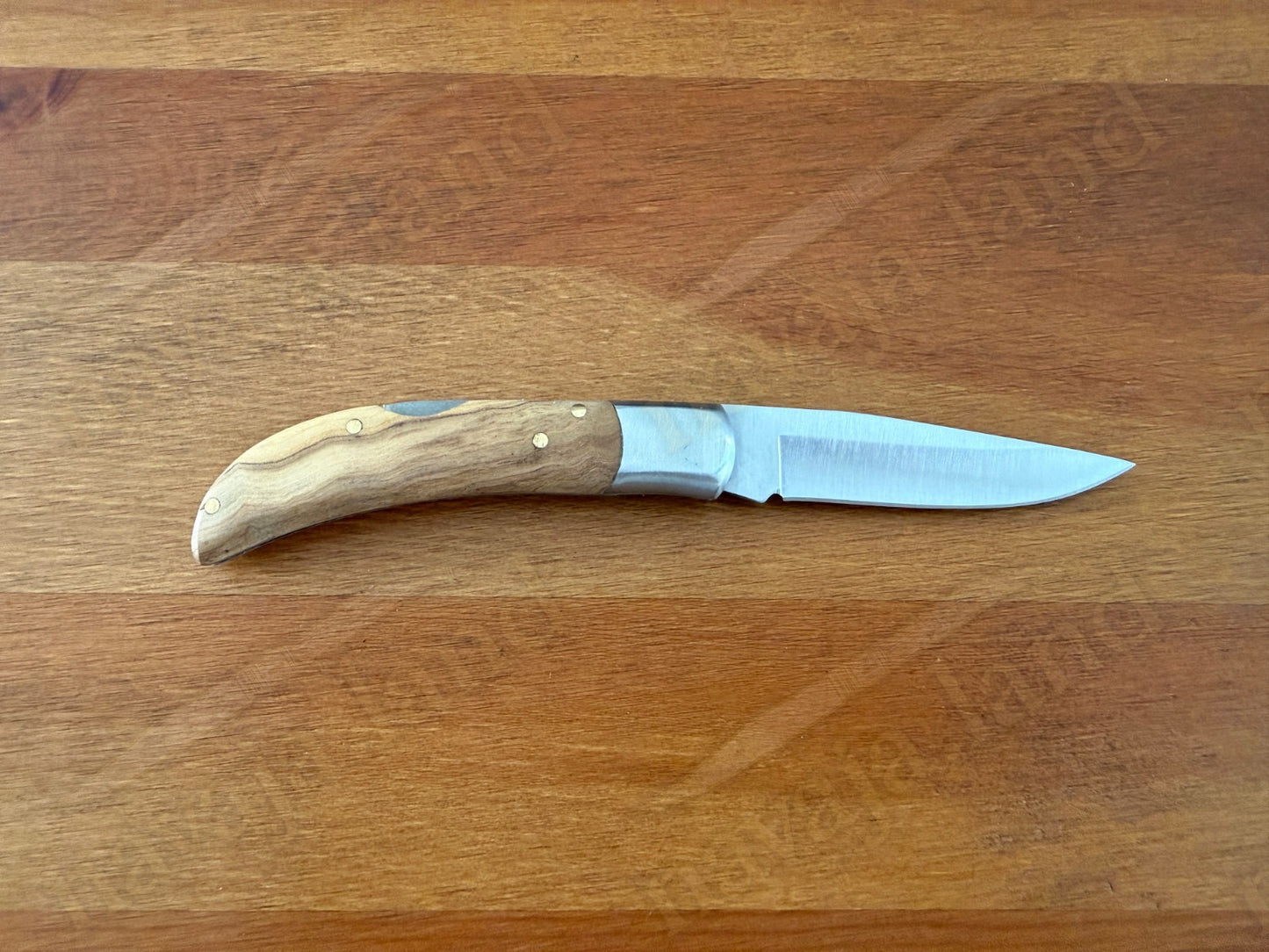 2.9” Joker Pointer Camping Folding Knife (Olive Wood Handle) Handmade in Spain