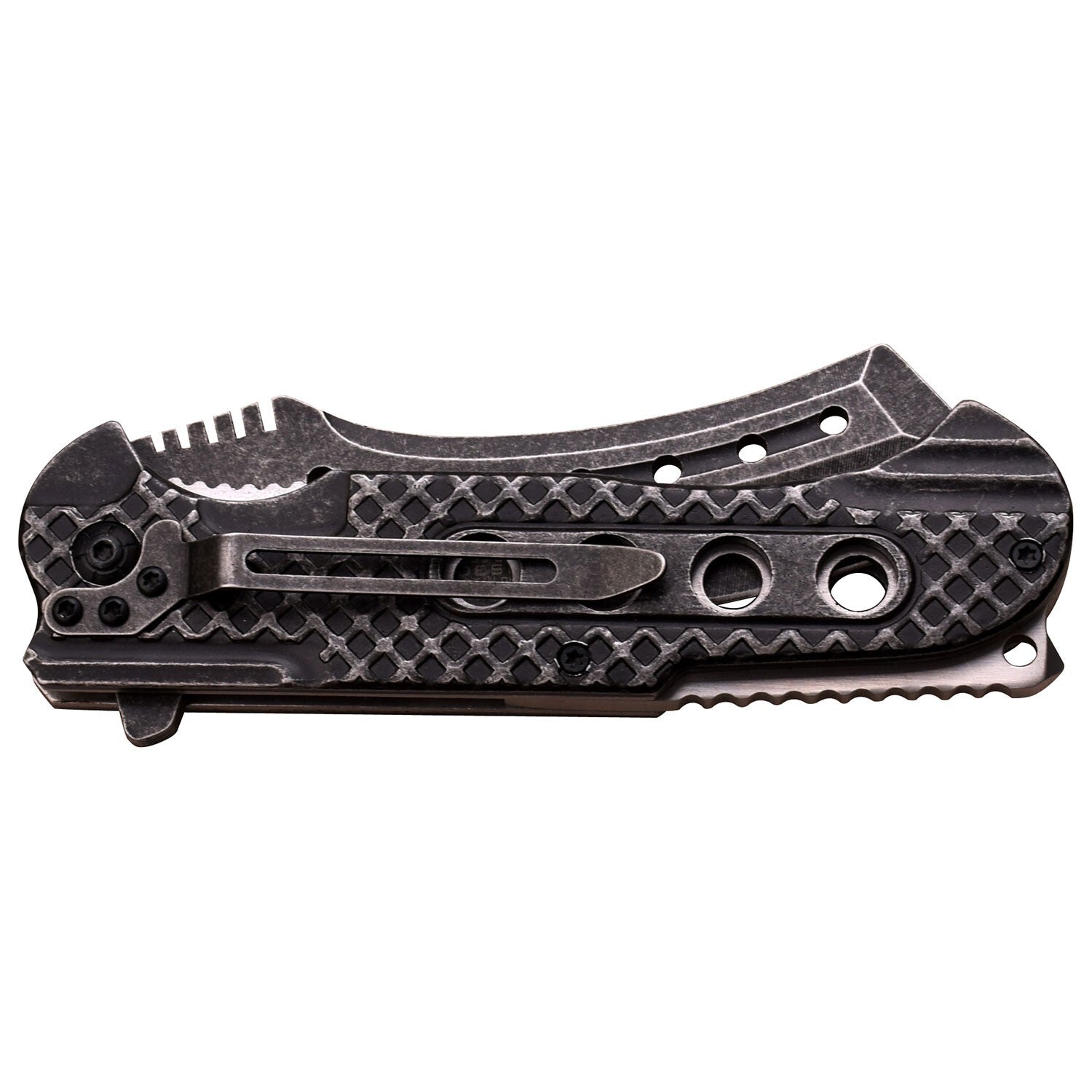 4" Tac-Force Designed in USA Spring Assisted Folding Pocket Knife Belt Clip