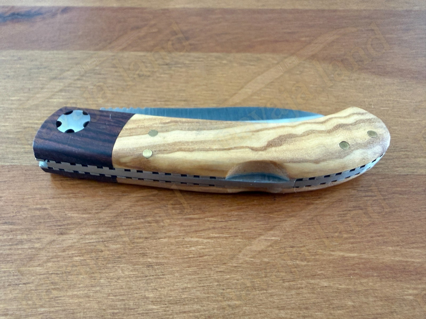 Joker Pachón Pocket Knife Olive Wood & Rosewood Handle Sandvik 12C27 3.14” Blade