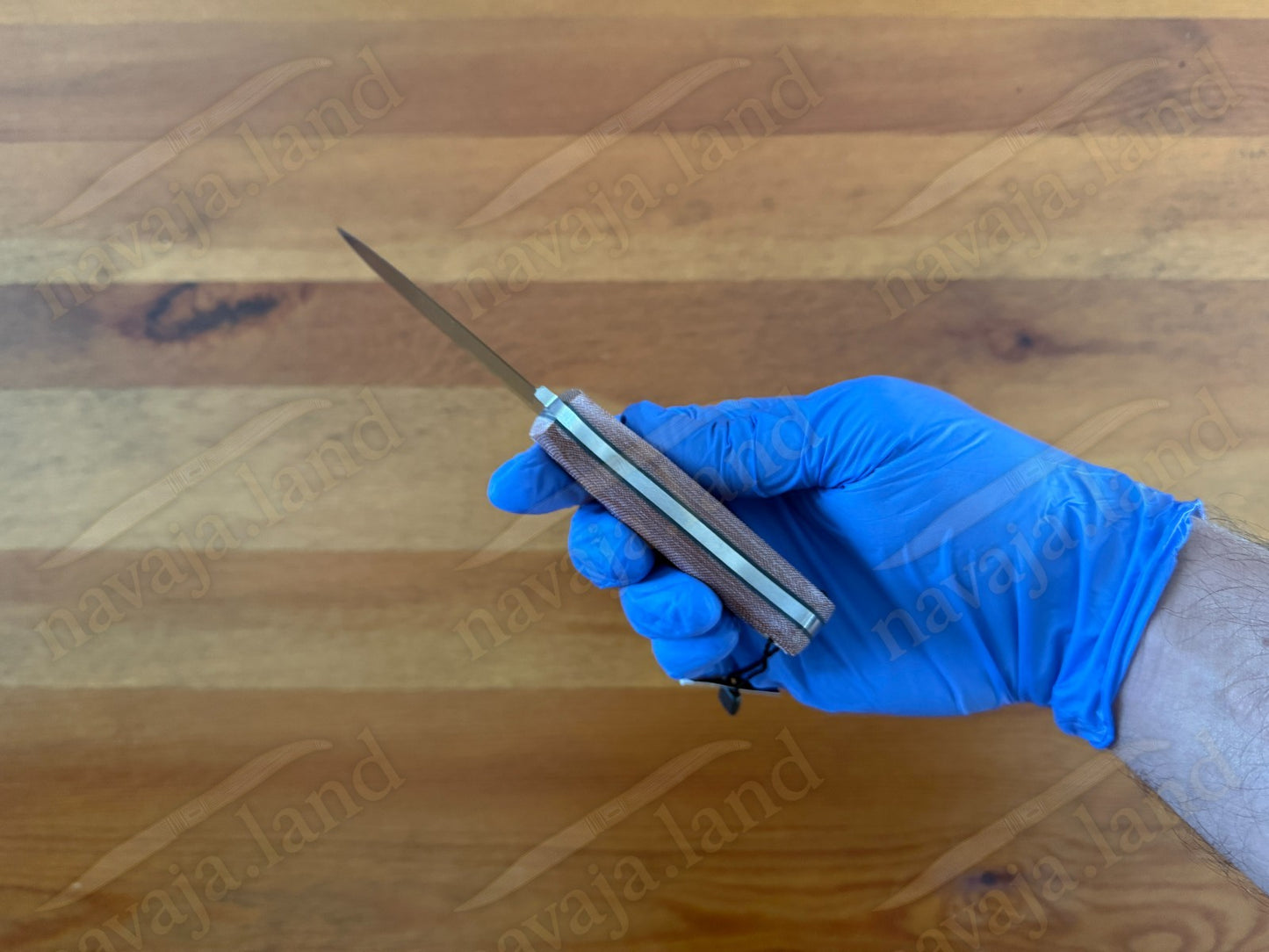 Joker Erizo TS1 3" Bohler N695 Steel Blade Fixed Knife Micarta Handle Leather