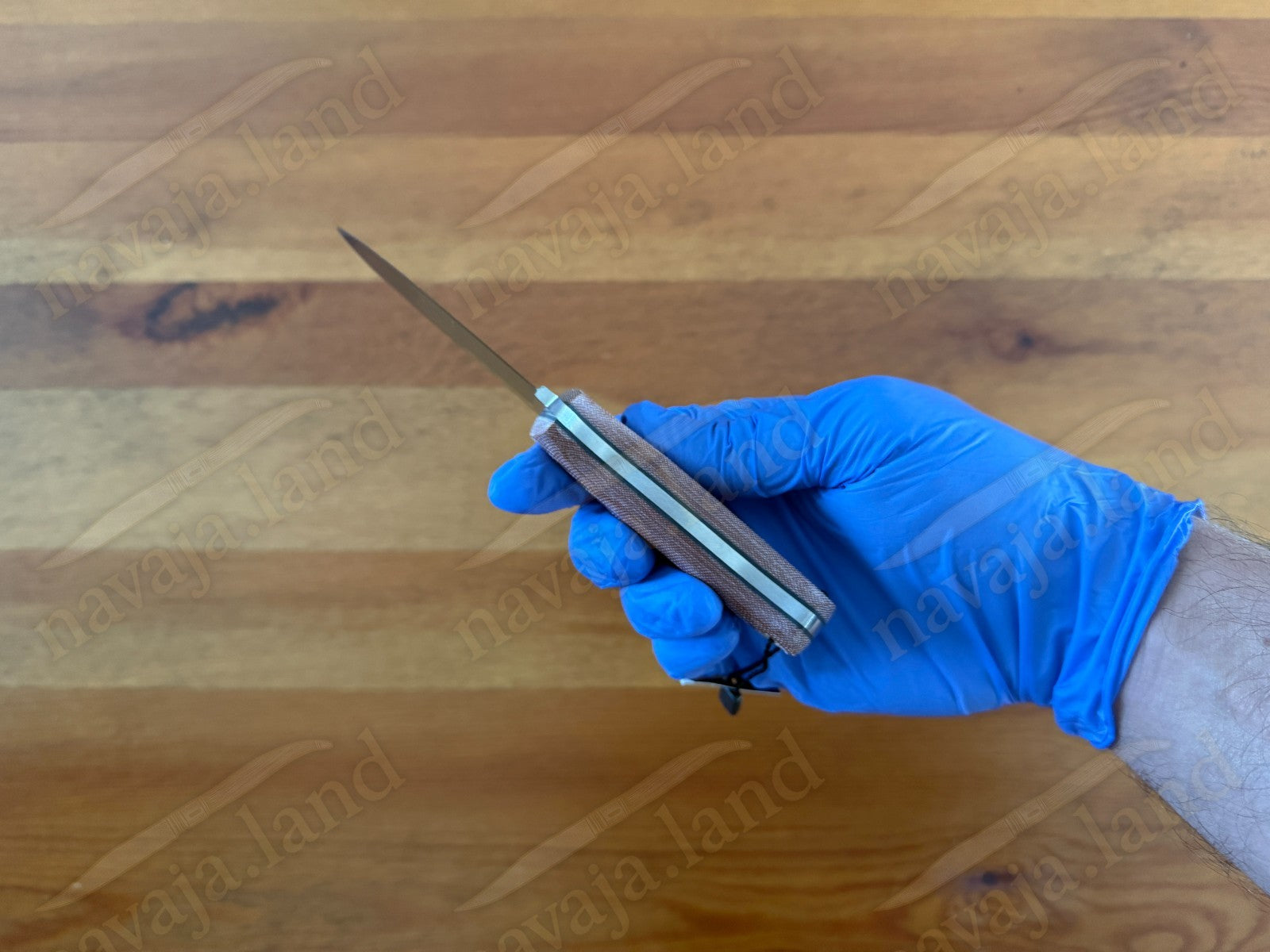 Joker Erizo TS1 3" Bohler N695 Steel Blade Fixed Knife Micarta Handle Leather