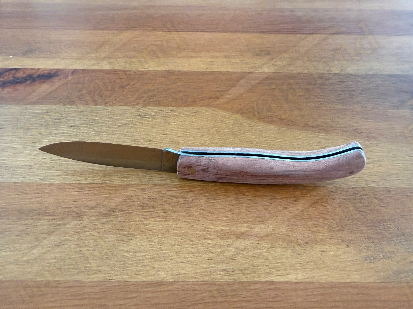3.14” Joker Antaño Camping Folding Knife (Bubinga Wood Handle) Handmade in Spain