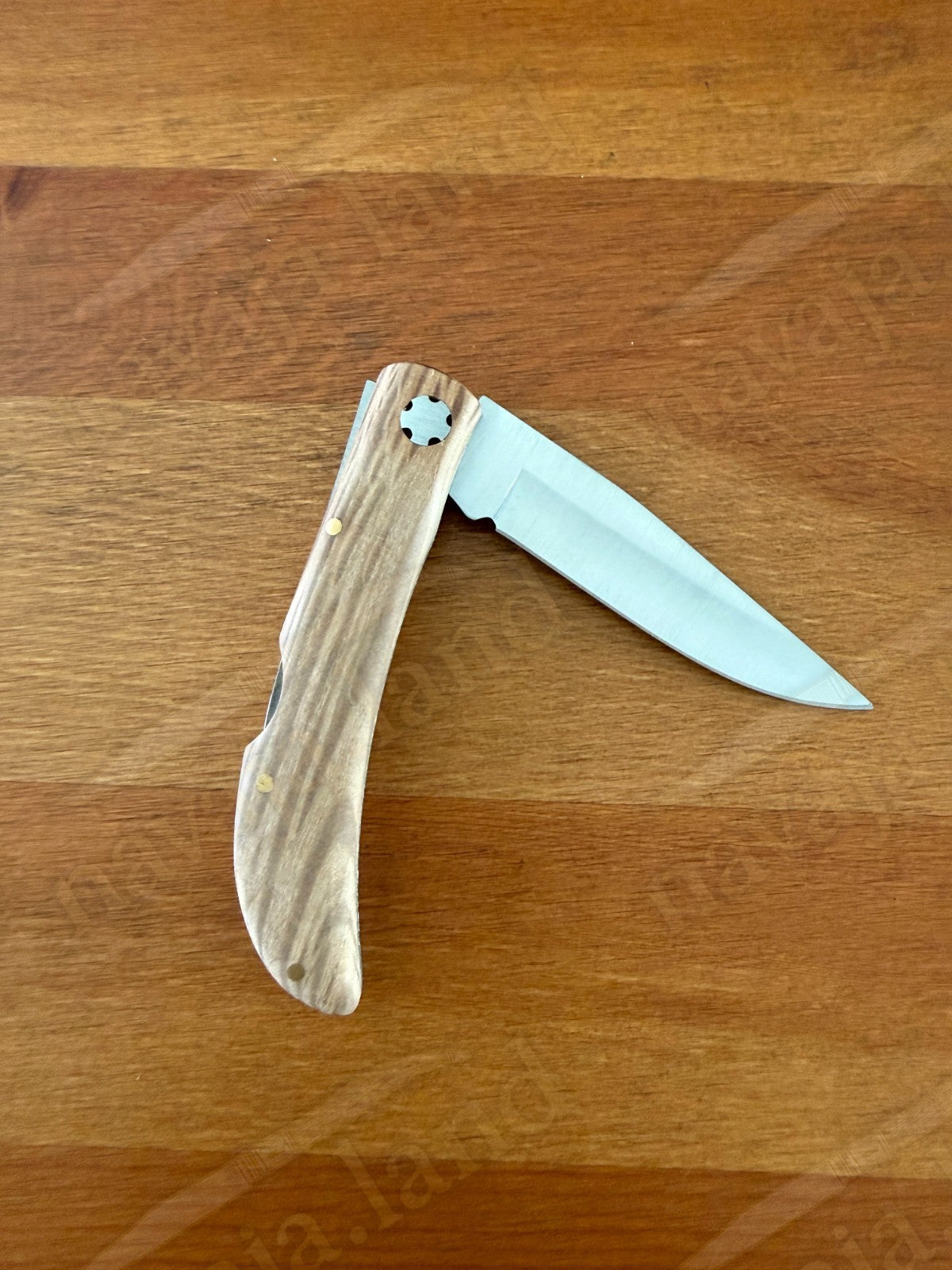 3.15” Joker Pointer Camping Folding Knife (Holm Oak Wood Handle) Made in Spain
