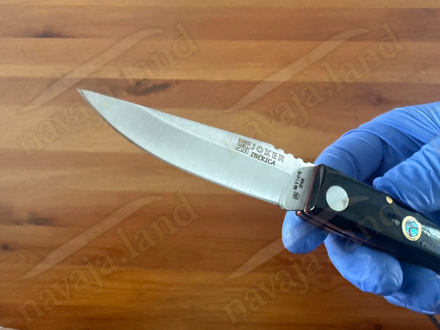 3” Joker Ibérica Folding Knife Buffalo Horn Handle MOVA 1.4116 Stainless Steel
