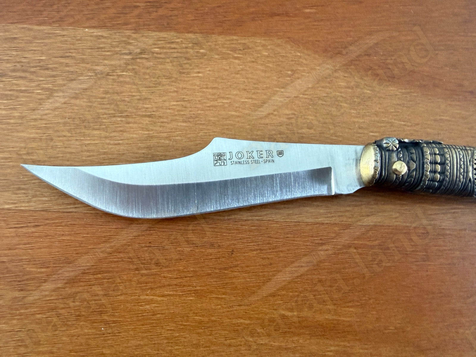 4” Albacete Navaja Joker Arabian Knife Zamak Handle Handmade Slipjoint Spain