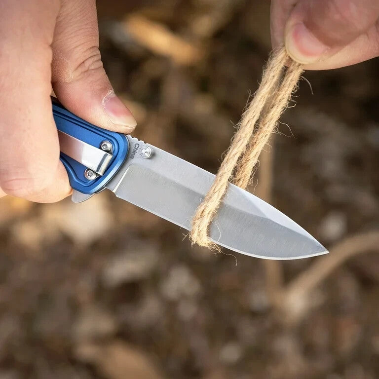 Ozark Trail 7-inch Full Length Folding Pocket Knife 3-inch Stainless Steel Blade