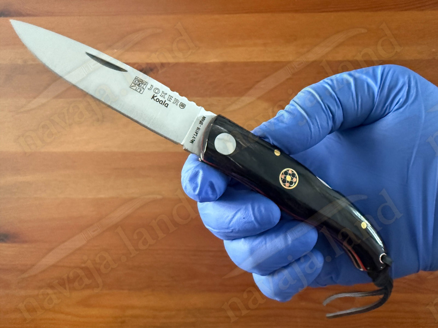 2.8” Joker Ibérica Folding Knife Buffalo Horn Handle MOVA 1.4116 Stainless Steel