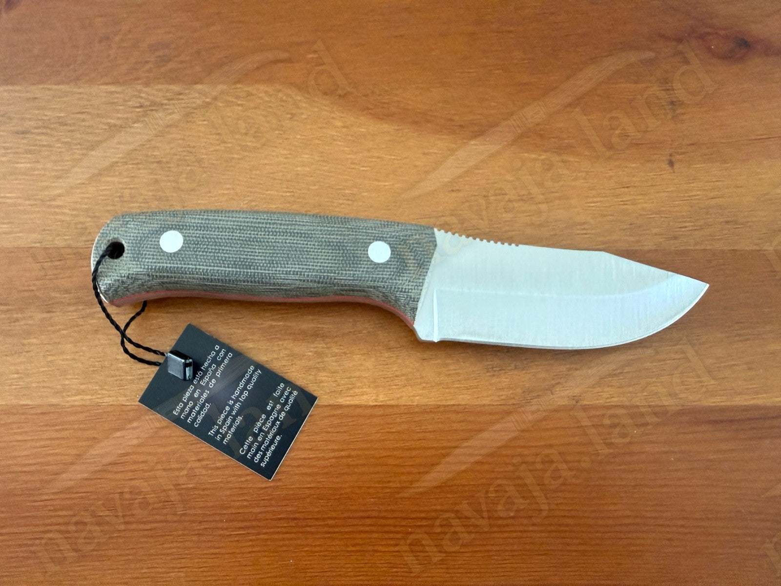 Joker Erizo TS2 Survival Knife 3.7” N695 Steel Blade Kydex Sheath & Fire Starter