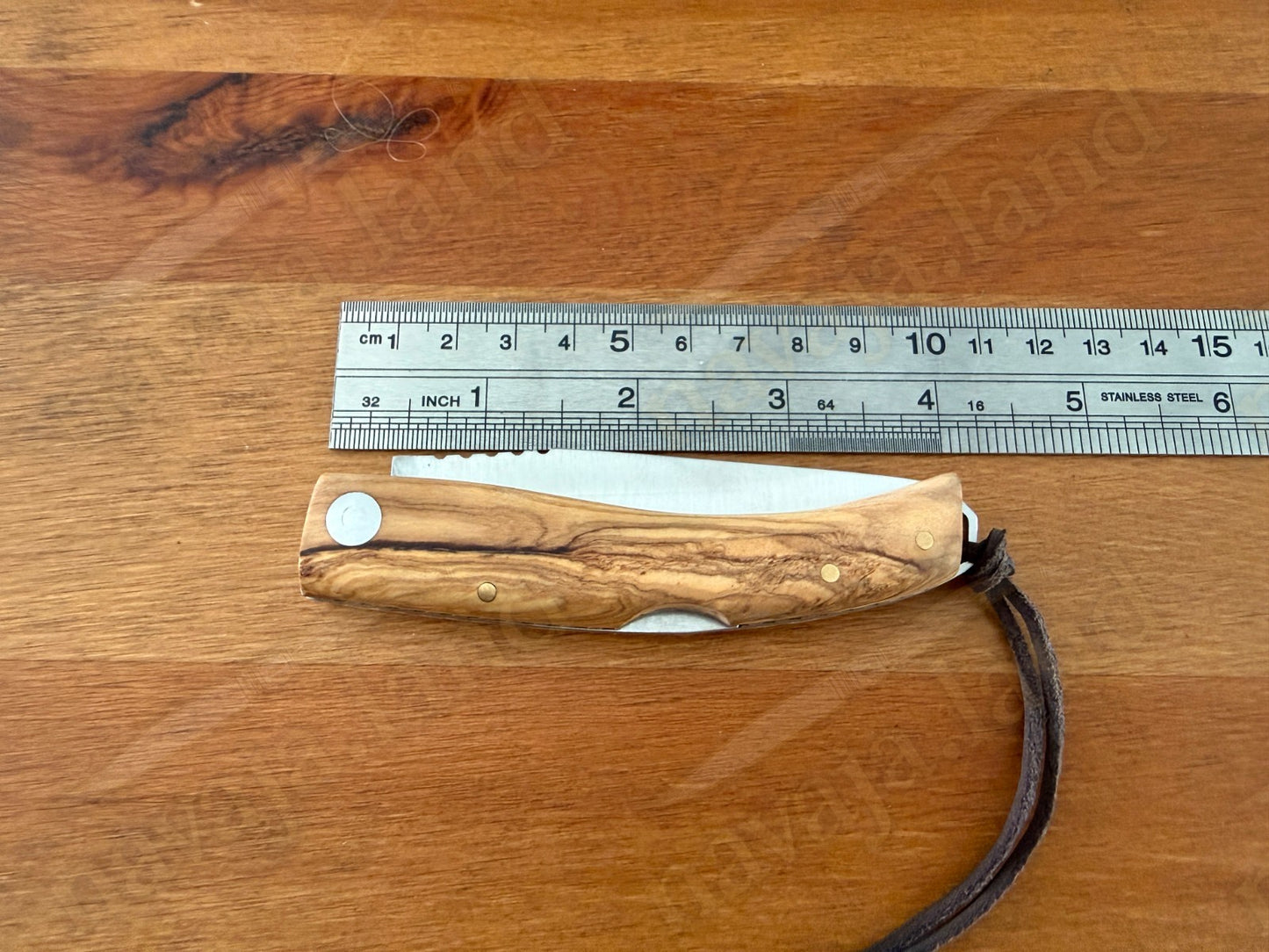 Joker Ibérica Folding Knife Olive Wood Handle 3.15” MOVA 1.4116 Stainless Steel