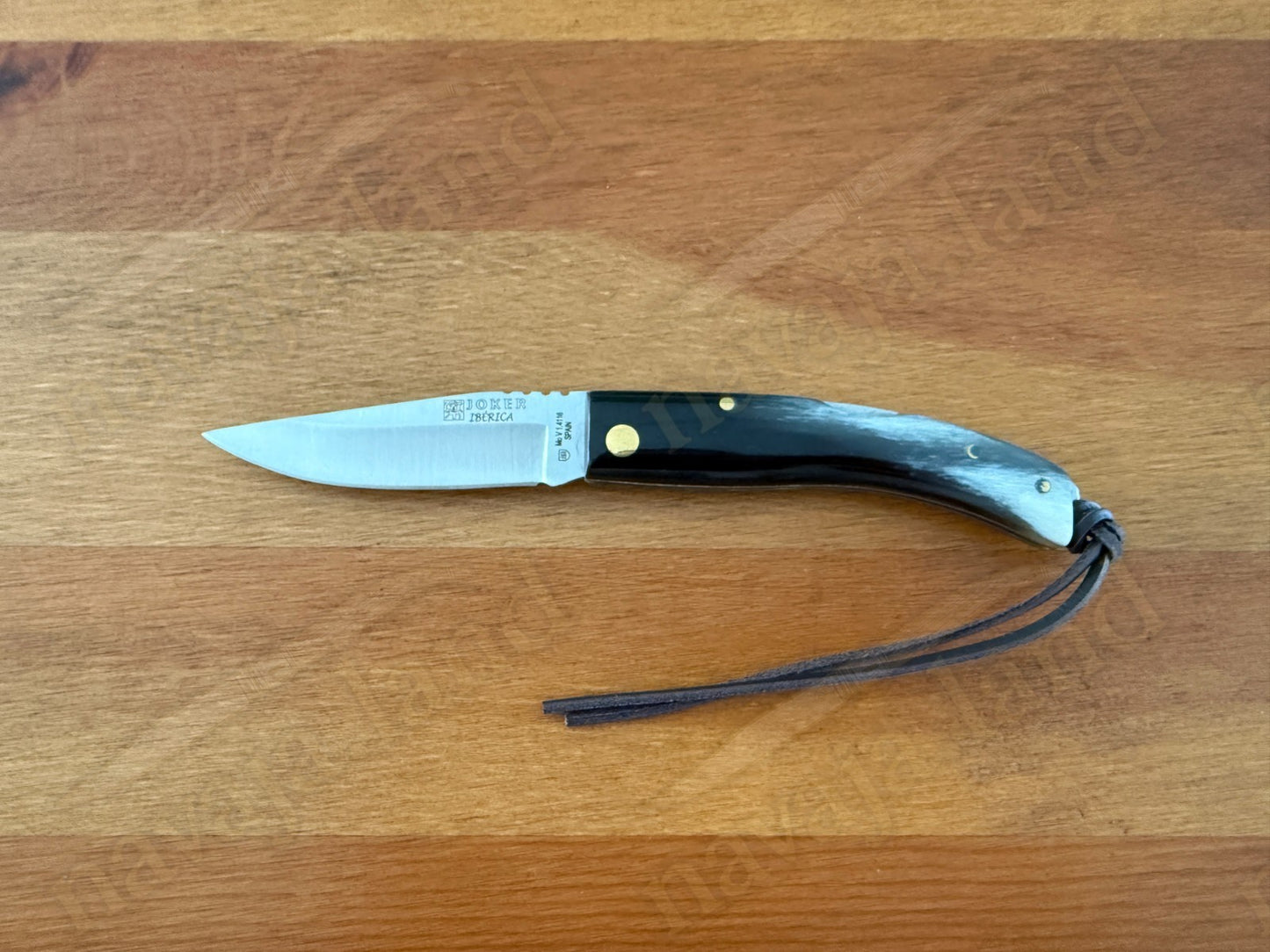 Joker Ibérica Folding Knife 🐂 Bull Horn Handle 3” MOVA 1.4116 Stainless Steel