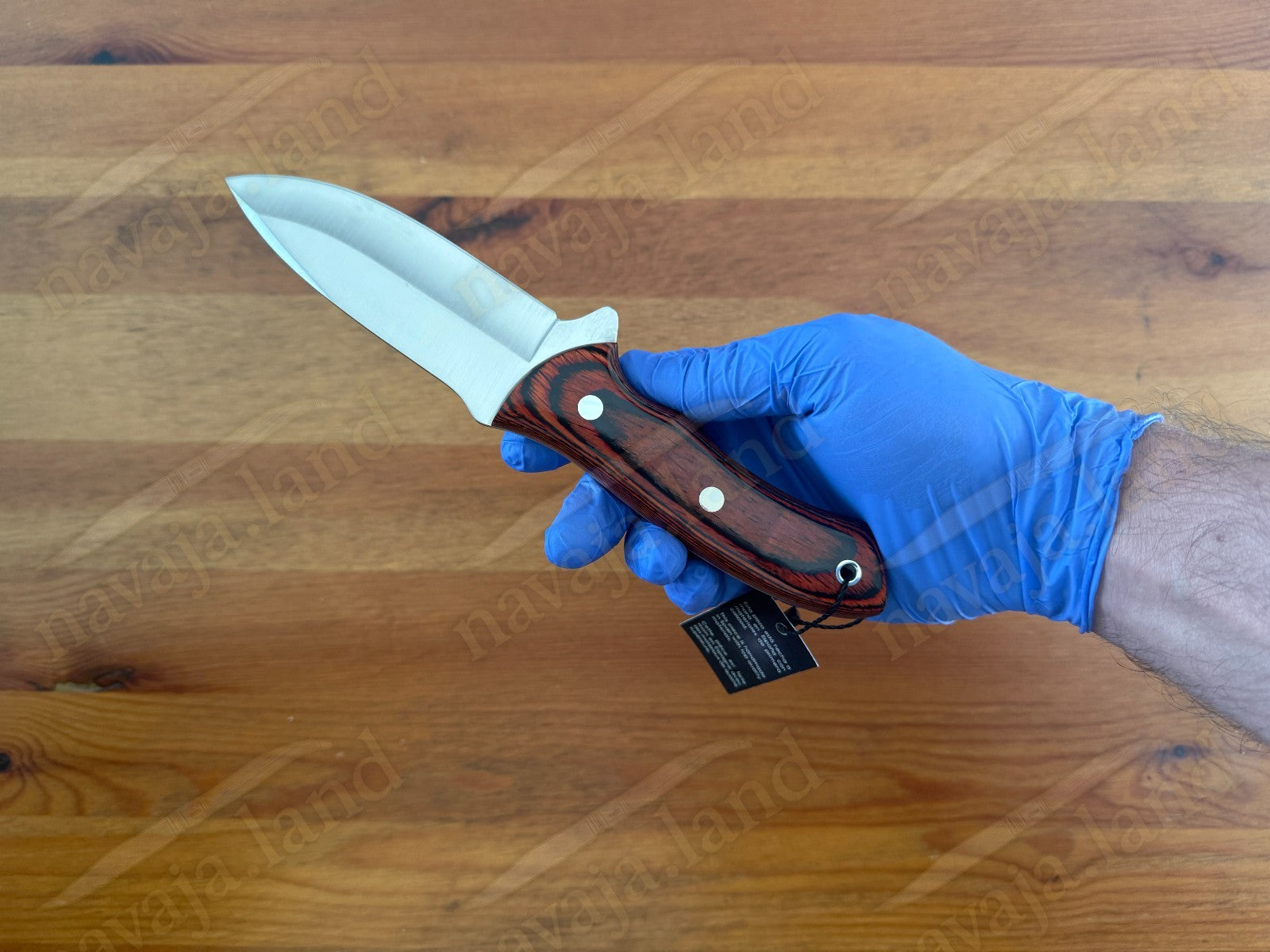 Joker Venado – Survival & Hunting Knife (Red Wood Handle) Made in Spain