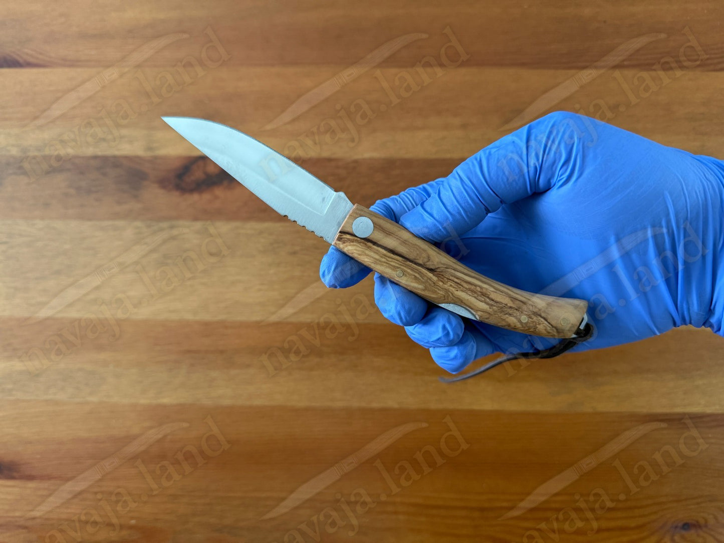 Joker Ibérica Folding Knife Olive Wood Handle 3.15” MOVA 1.4116 Stainless Steel