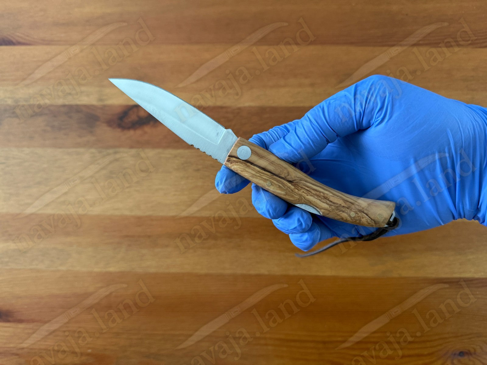 Joker Ibérica Folding Knife Olive Wood Handle 3.15” MOVA 1.4116 Stainless Steel