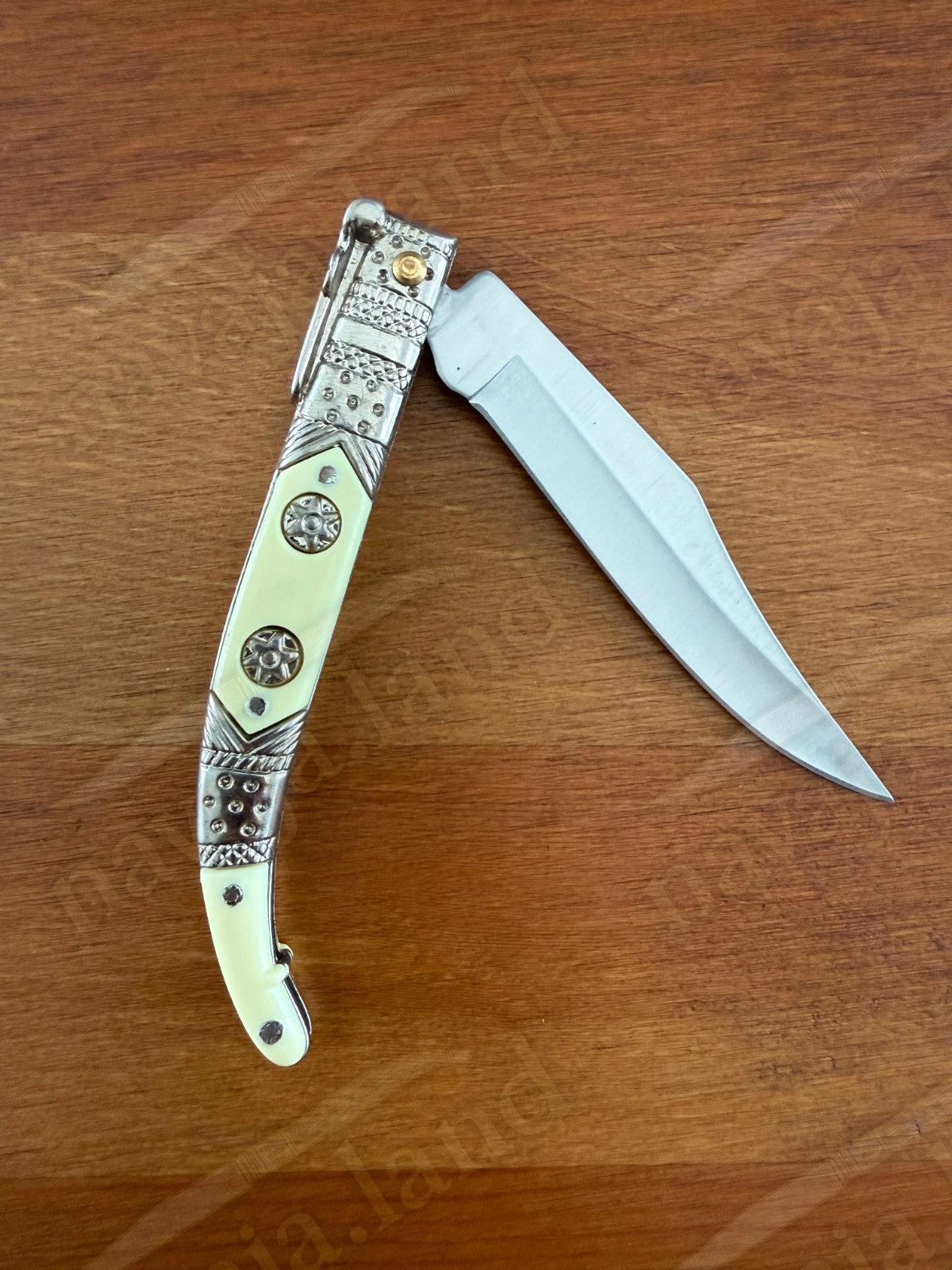 3.5” Albacete Navaja Joker Arabian Knife Zamak Handle Handmade Slipjoint Spain