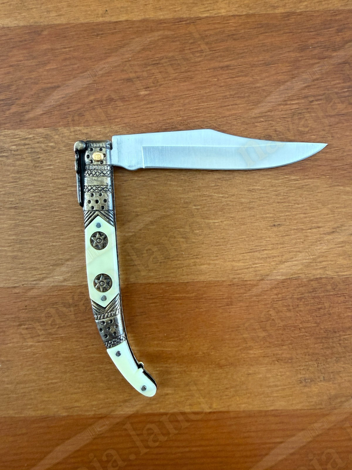 3.5” Albacete Navaja Joker Arabian Knife Zamak Handle Handmade Slipjoint Spain