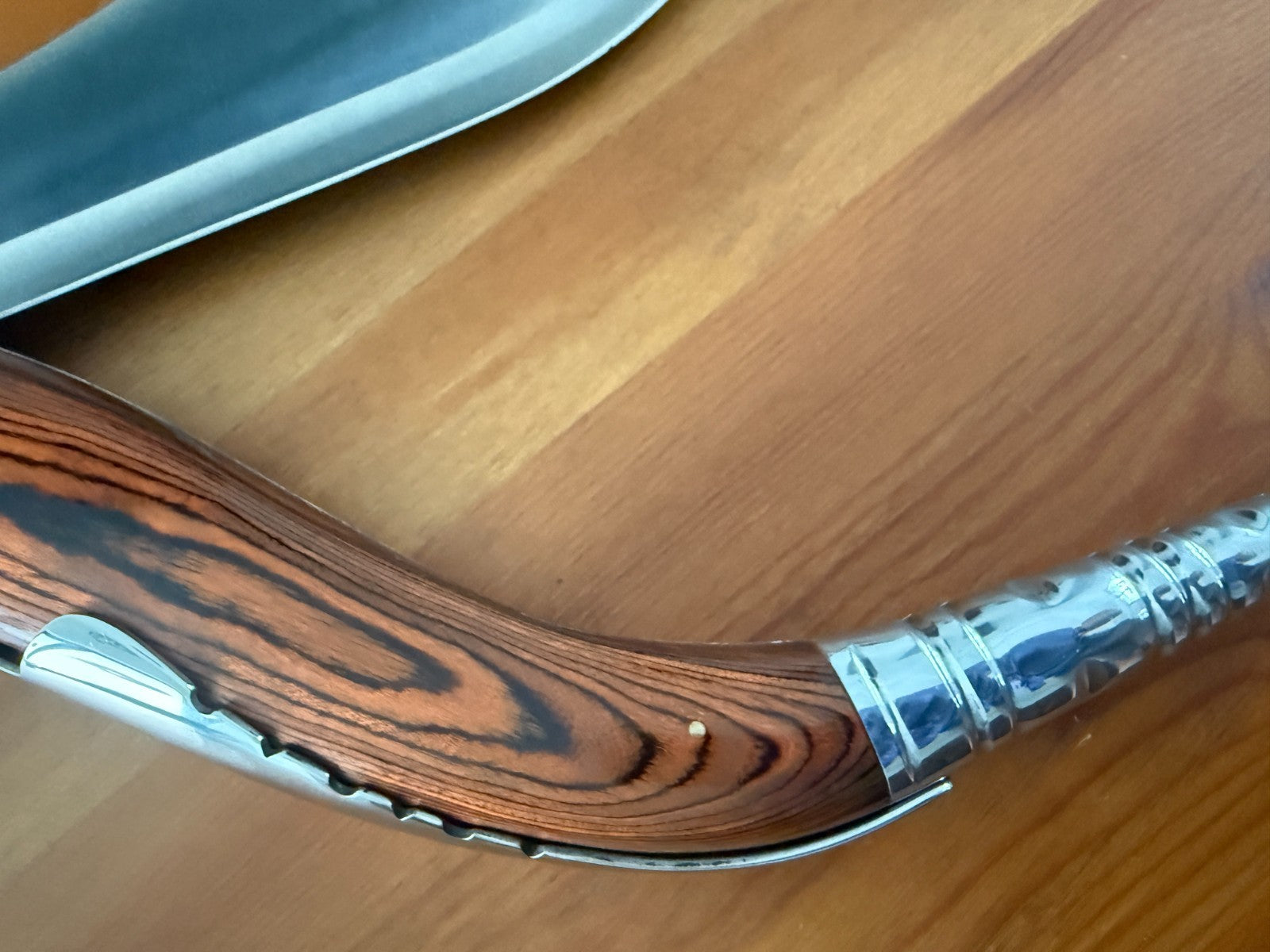 *See Description* 13.7" Gigantic Navaja Sevillana Folding Knife Red Wood Scales